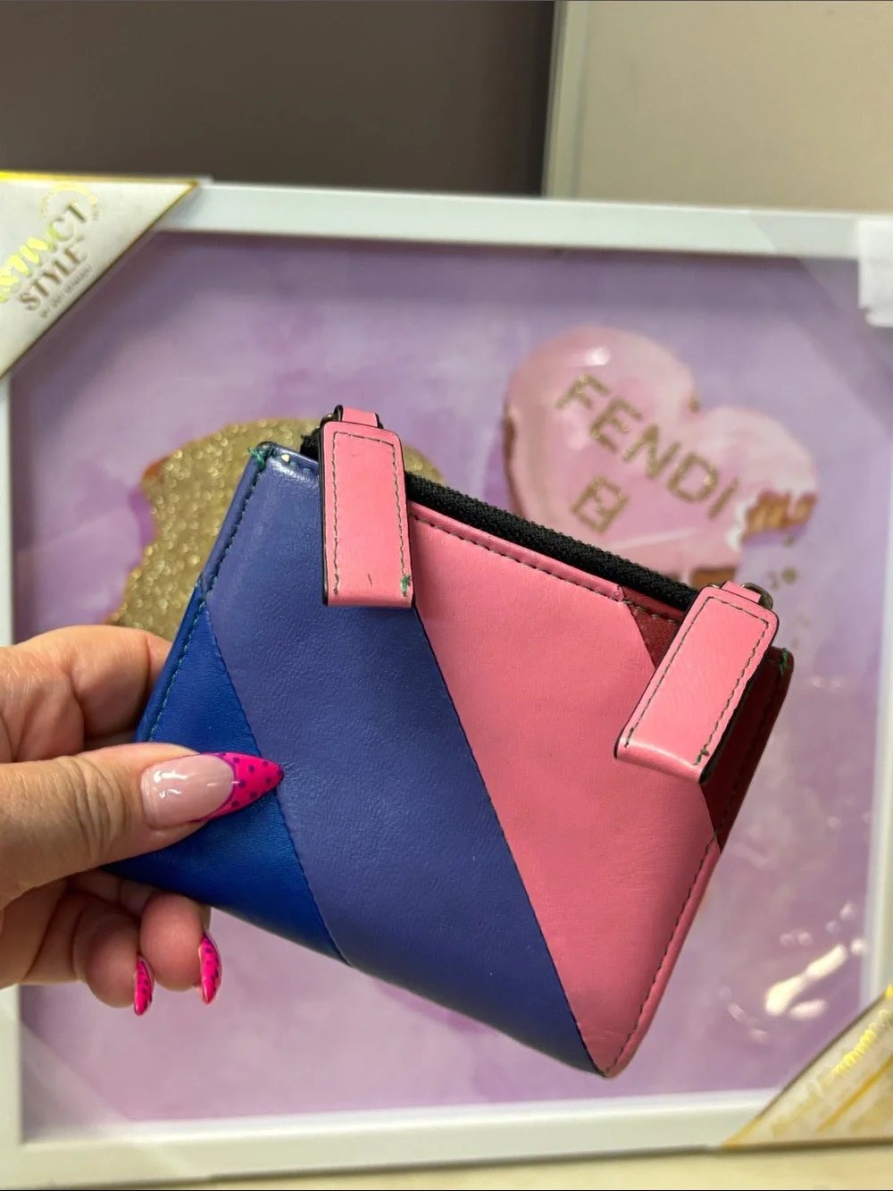 Kurt Geiger Rainbow🌈Zipper Wallet